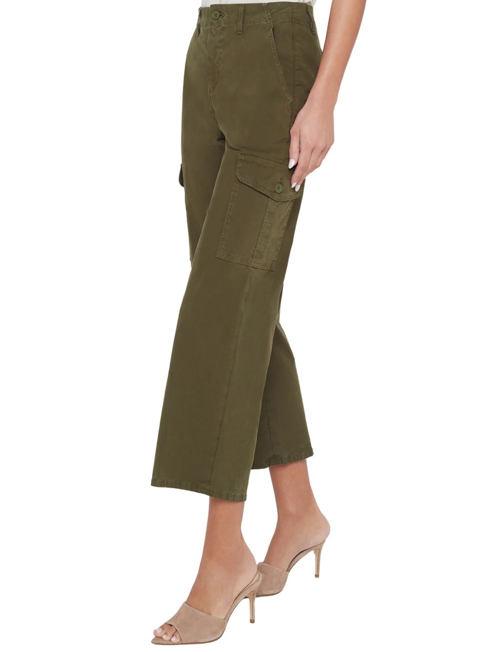 L'AGENCE zoella trek trouser in british khaki size 26